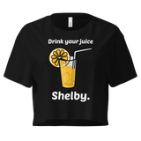 Drink Your Juice Shelby (Crop Top)-Crop Top-Swish Embassy
