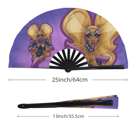 Dyna Bolical (Folding Clack Fan)-Folding Fans-Swish Embassy