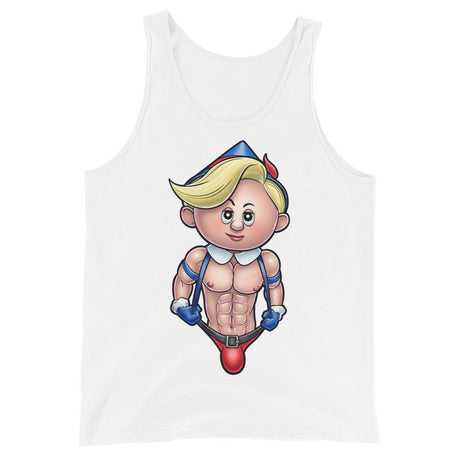 Elfin Good Time (Tank Top)-Christmas Tank Tops-Swish Embassy