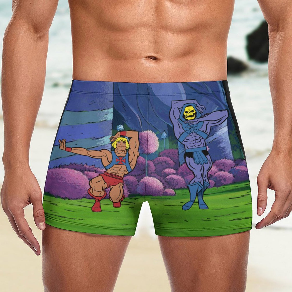 Eternia is Burning (Square Cut Trunks)-Square Cut Trunks-Swish Embassy