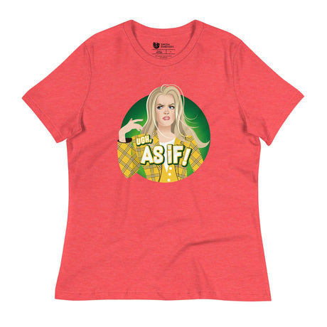 Ew, As If! (Women's Relaxed T-Shirt)-Women's T-Shirts-Swish Embassy