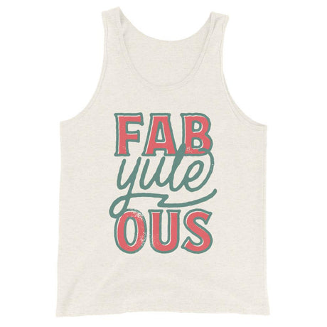 Fab-Yule-Ous (Tank Top)-Christmas Tank Tops-Swish Embassy