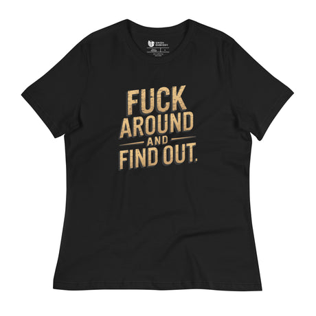 FAFO (Women's Relaxed T-Shirt)-Women's T-Shirts-Swish Embassy