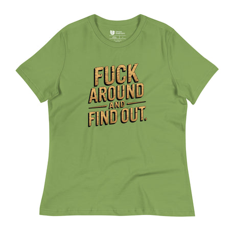 FAFO (Women's Relaxed T-Shirt)-Women's T-Shirts-Swish Embassy