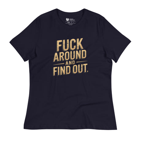 FAFO (Women's Relaxed T-Shirt)-Women's T-Shirts-Swish Embassy