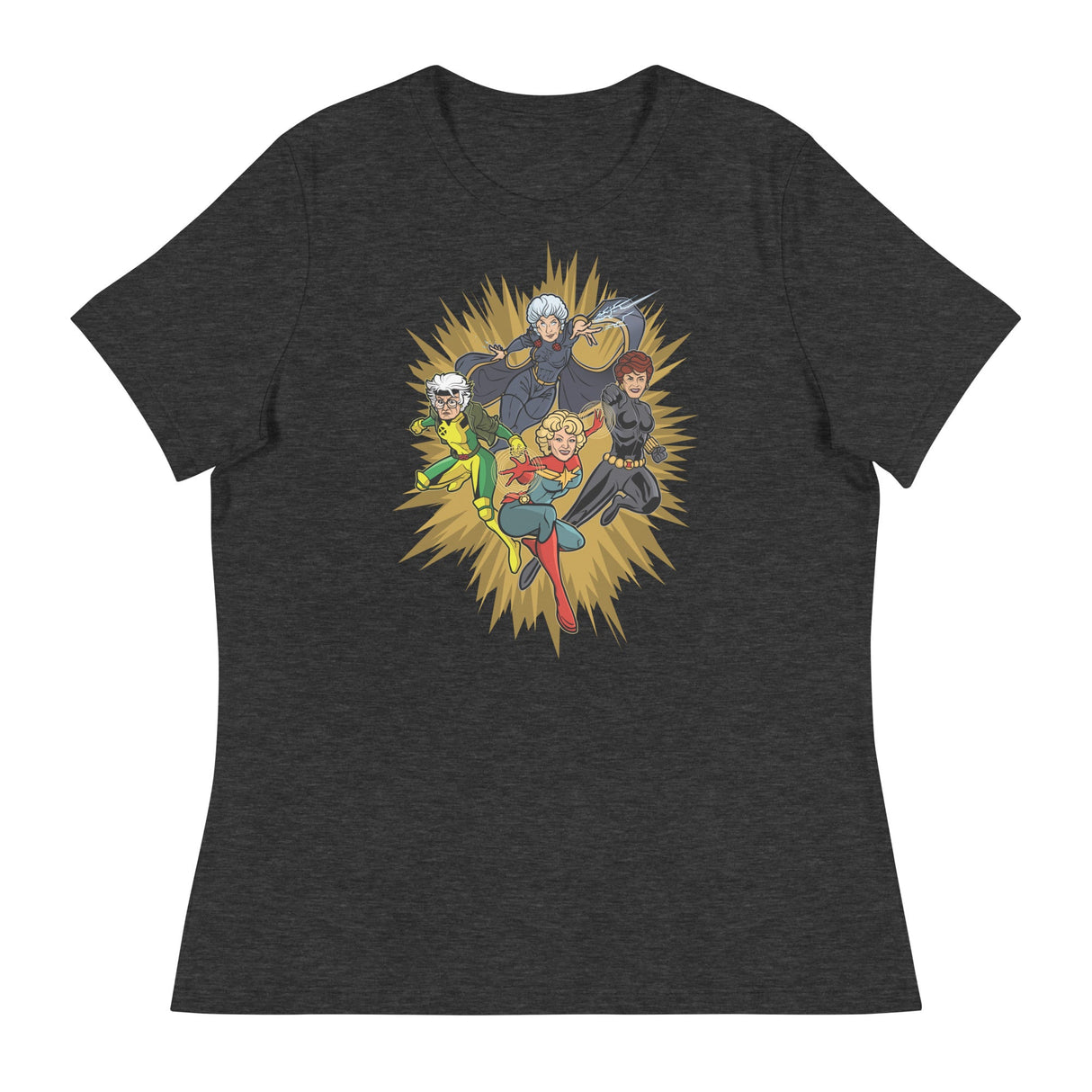 Fantastic Four (Women's Relaxed T-Shirt)-Women's T-Shirts-Swish Embassy