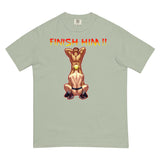 Finish Him (Boxy Tee)-Boxy T-Shirt-Swish Embassy