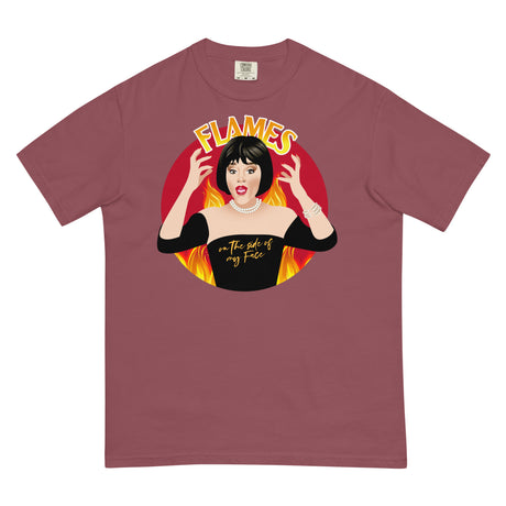 Flames (Boxy Tee)-Boxy T-Shirt-Swish Embassy