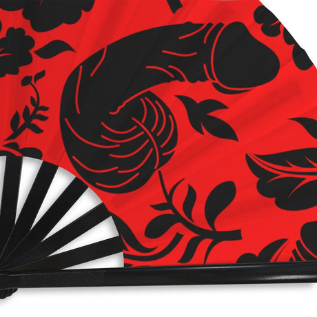 Floral Pecker (Folding Clack Fan)-Folding Fans-Swish Embassy