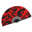Floral Pecker (Folding Clack Fan)-Folding Fans-Swish Embassy