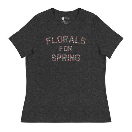 Florals for Spring (Women's Relaxed T-Shirt)-Women's T-Shirts-Swish Embassy
