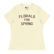 Florals for Spring (Women's Relaxed T-Shirt)-Women's T-Shirts-Swish Embassy