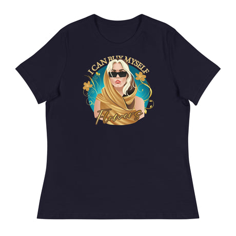 Flowers (Women's Relaxed T-Shirt)-Women's T-Shirts-Swish Embassy