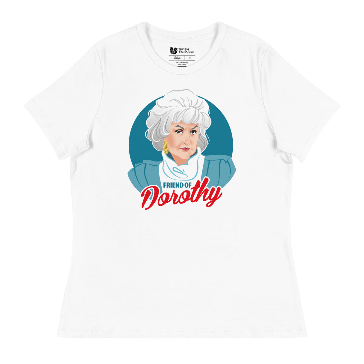 Friend of Dorothy (Women's Relaxed T-Shirt)-Women's T-Shirts-Swish Embassy