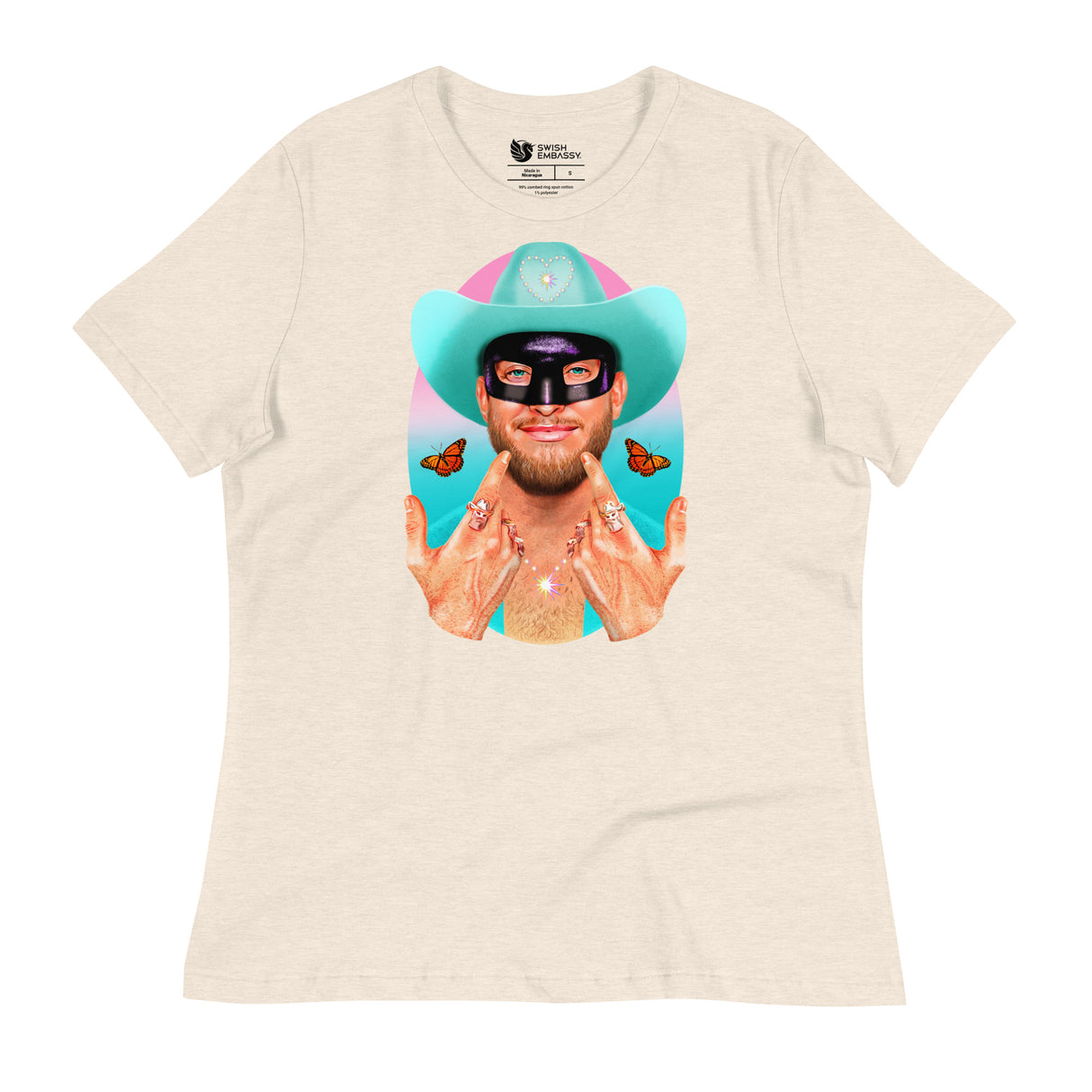 Fringe Benefits (Women's Relaxed T-Shirt)-Women's T-Shirts-Swish Embassy