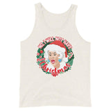 GG I Will Not Have A Merry XMas (Tank Top)-Christmas Tank Tops-Swish Embassy