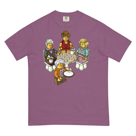 Golden Girls Blocks (Boxy Tee)-Boxy T-Shirt-Swish Embassy