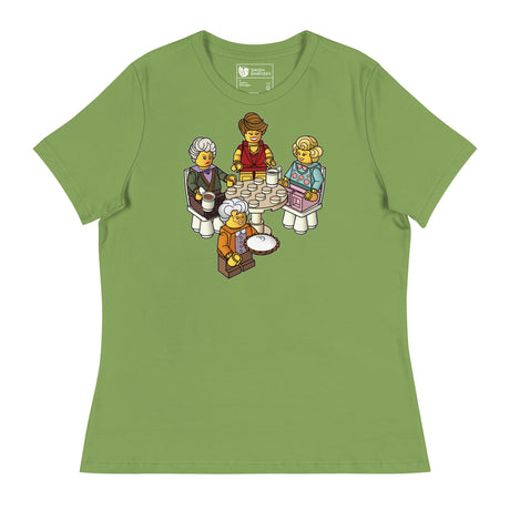 Golden Girls Blocks (Women's Relaxed T-Shirt)-Women's T-Shirts-Swish Embassy