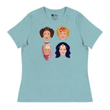 Golden League (Women's Relaxed T-Shirt)-Women's T-Shirts-Swish Embassy