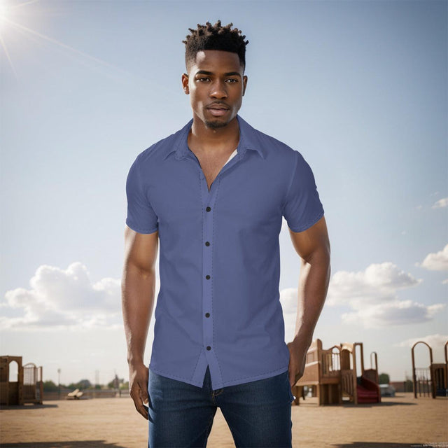 Grape Gatsby (Button Shirt)-Button Shirt-Swish Embassy