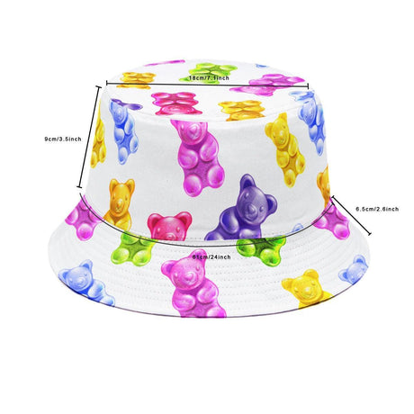 Gummy Bear (Allover Bucket Hat)-Allover Bucket Hat-Swish Embassy