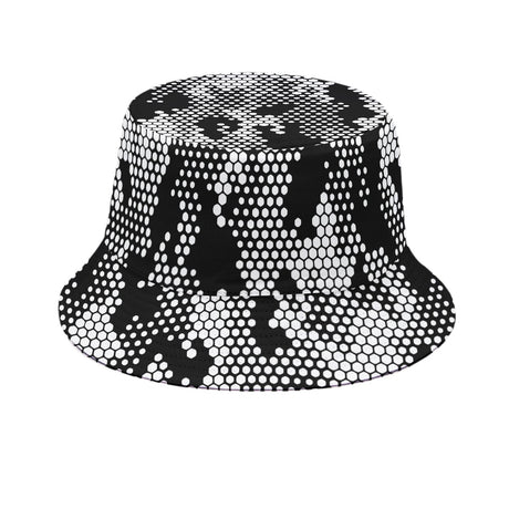 Halftone Camo (Allover Bucket Hat)-Allover Bucket Hat-Swish Embassy