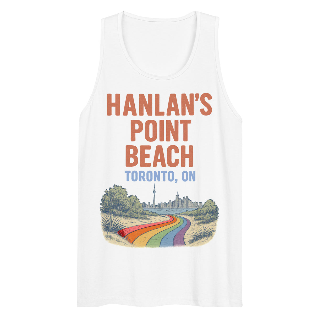 Hanlan's Point Beach (Tank Top)-Tank Top (Staging)-Swish Embassy