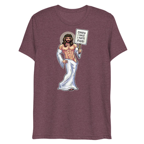 Hates Figs (Triblend)-Triblend T-Shirt-Swish Embassy