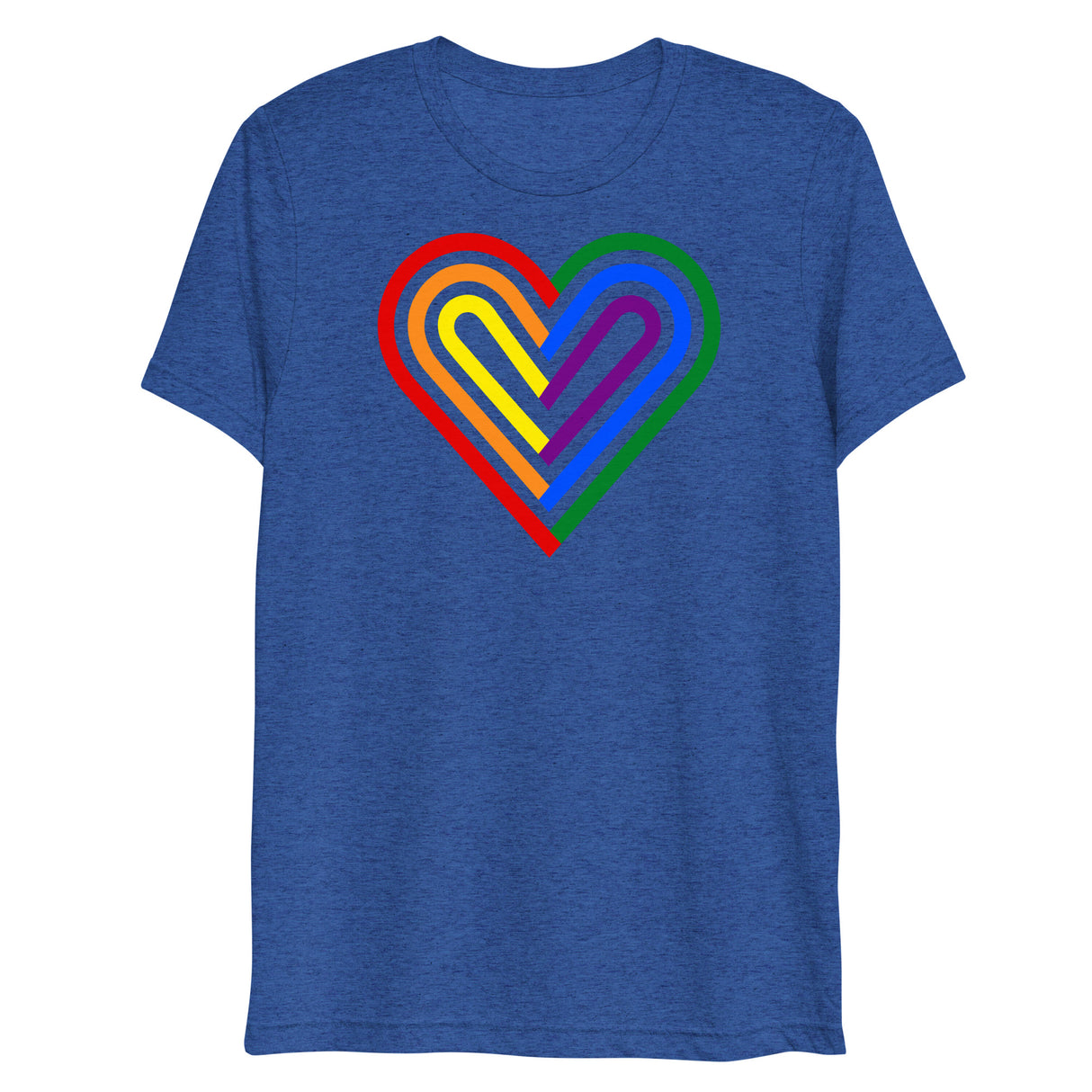 Heart On (Triblend)-Triblend T-Shirt-Swish Embassy