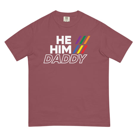 He/Him/Daddy (Boxy Tee)-Boxy T-Shirt-Swish Embassy