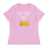 Hey Girl Hay (Women's Relaxed T-Shirt)-Women's T-Shirts-Swish Embassy