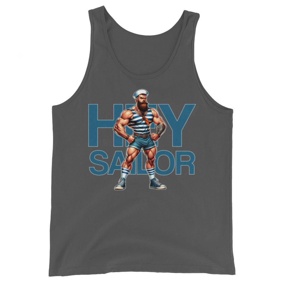 Hey Sailor (Tank Top)-Tank Top-Swish Embassy