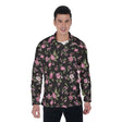 Hint of Floral (Long Sleeve Button Shirt)-Long Sleeve Button Shirts-Swish Embassy