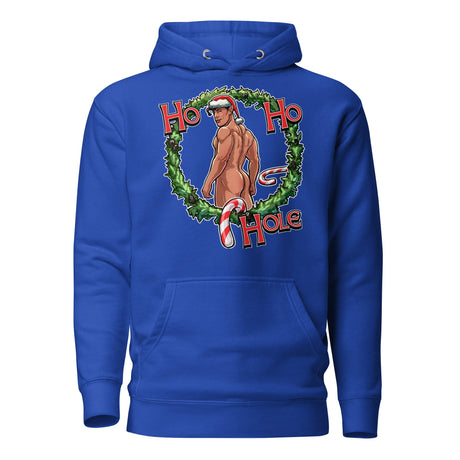 Ho Ho Hole (Hoodie)-Christmas Hoodies-Swish Embassy