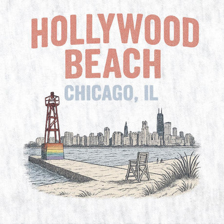 Hollywood Beach-T-Shirts-Swish Embassy