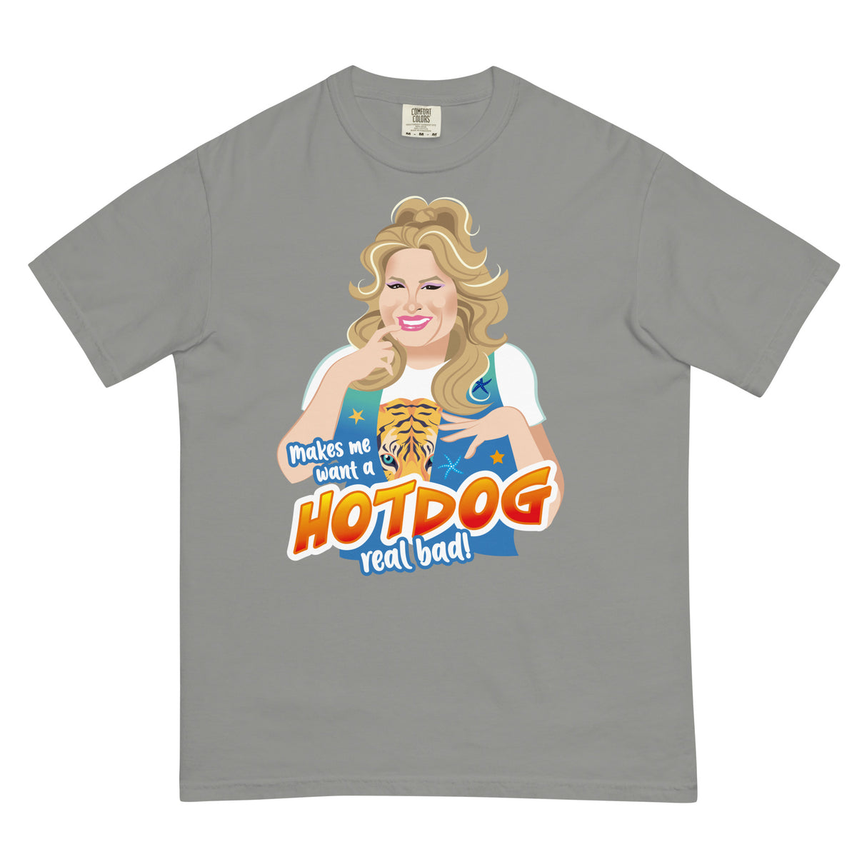 Hot Dog (Boxy Tee)-Boxy T-Shirt-Swish Embassy