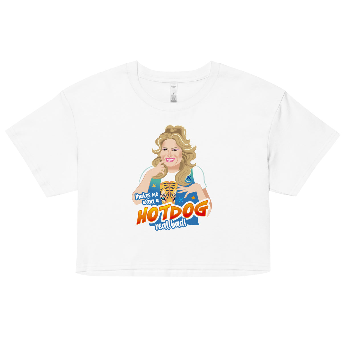 Hot Dog (Crop Top)-Crop Top-Swish Embassy