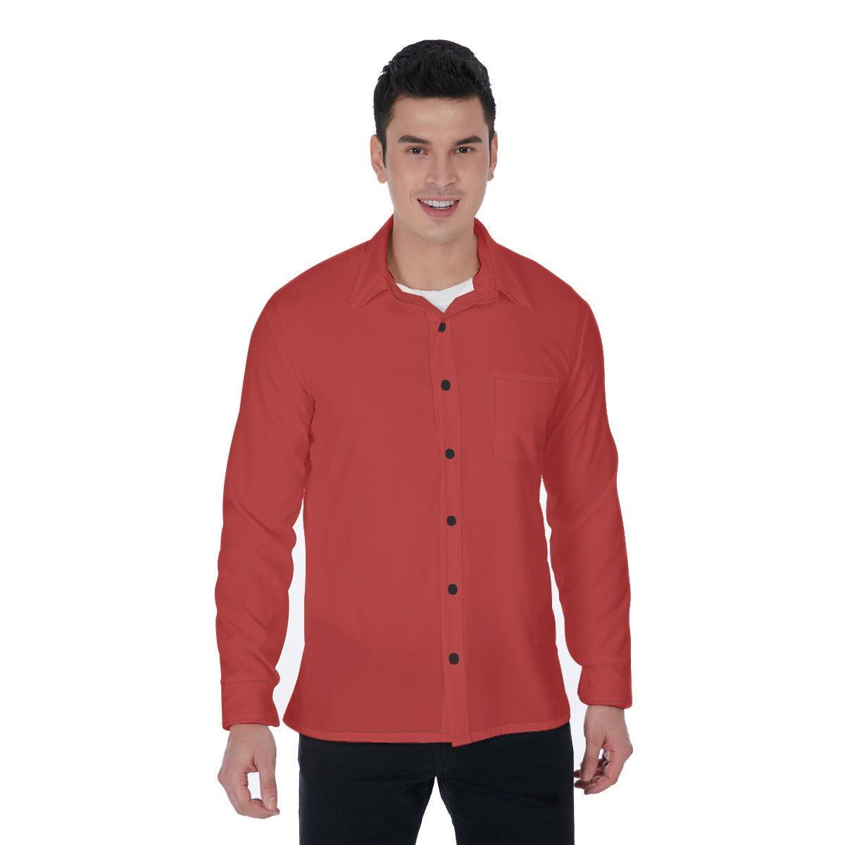 Hot Sauce Hero (Long Sleeve Button Shirt)-Long Sleeve Button Shirts-Swish Embassy
