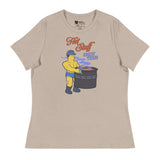 Hot Stuff Comin’ Thru (Women's Relaxed T-Shirt)-Women's T-Shirts-Swish Embassy