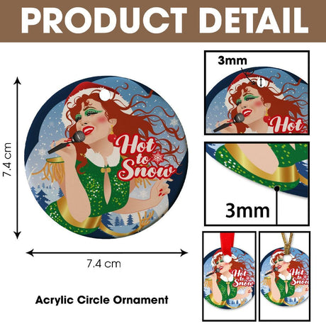 Hot To Snow (Ceramic Holiday Keepsake)-Ceramic Holiday Keepsake-Swish Embassy