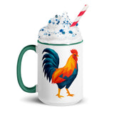 Huge Polygon Rooster (Mug)-Mugs-Swish Embassy