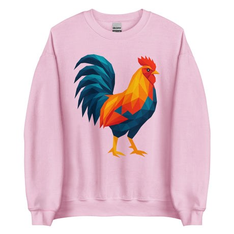 Huge Polygon Rooster (Sweatshirt)-Sweatshirt-Swish Embassy