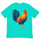 Huge Polygon Rooster-T-Shirts-Swish Embassy