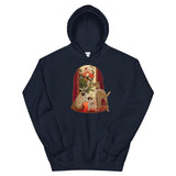 I Saw Daddy Kissing Santa Claus (Hoodie)-Christmas Hoodies-Swish Embassy