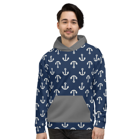 In the Navy (Allover Hoodie)-Allover Hoodie-Swish Embassy