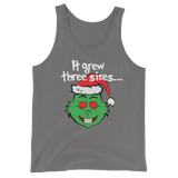 It Grew Three Sizes (Tank Top)-Christmas Tank Tops-Swish Embassy