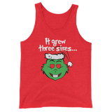 It Grew Three Sizes (Tank Top)-Christmas Tank Tops-Swish Embassy
