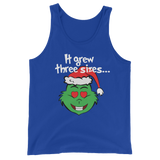 It Grew Three Sizes (Tank Top)-Christmas Tank Tops-Swish Embassy