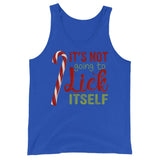 It's Not Going to Lick Itself (Tank Top)-Christmas Tank Tops-Swish Embassy