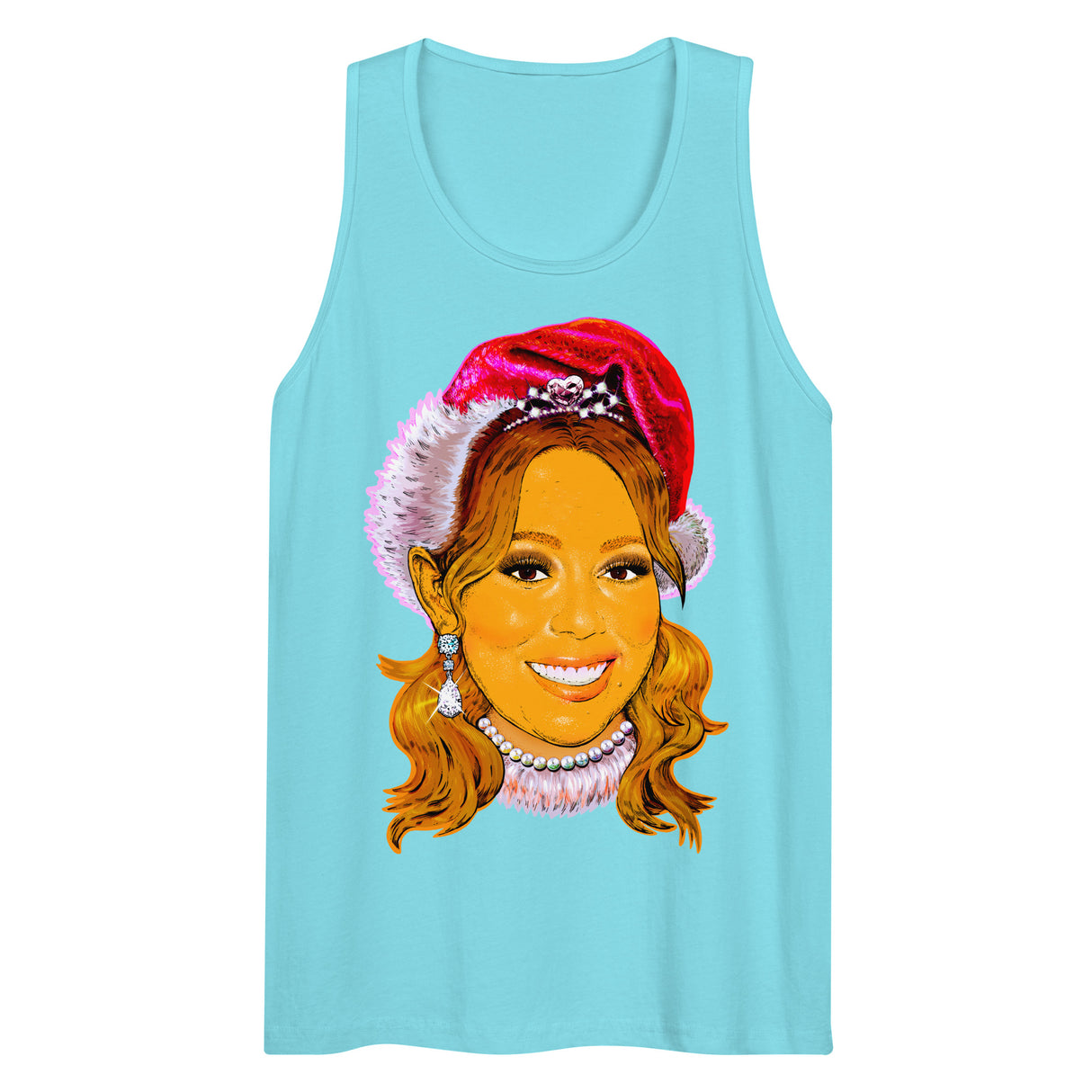 It's Time (Tank Top)-Christmas Tank Tops-Swish Embassy